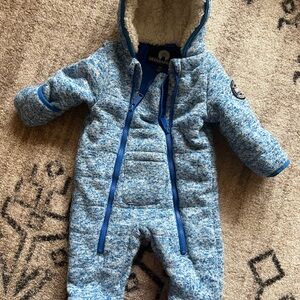 Weatherproof Blue Kids One Piece Footie